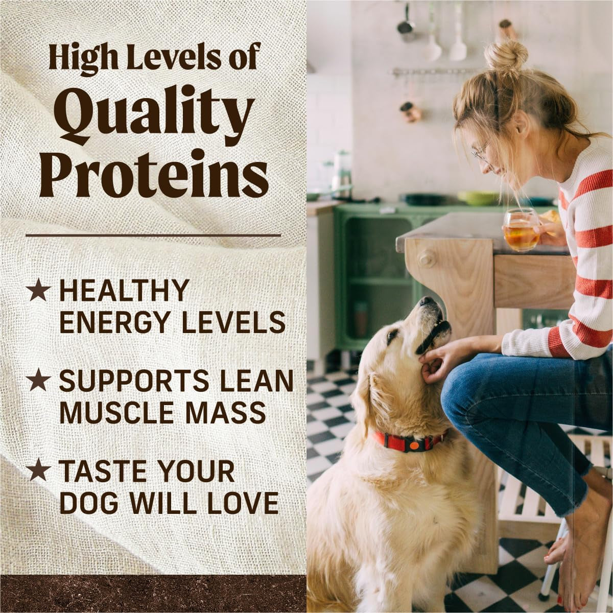 Grain Free with Real Meat + Sweet Potato Dry Dog Food